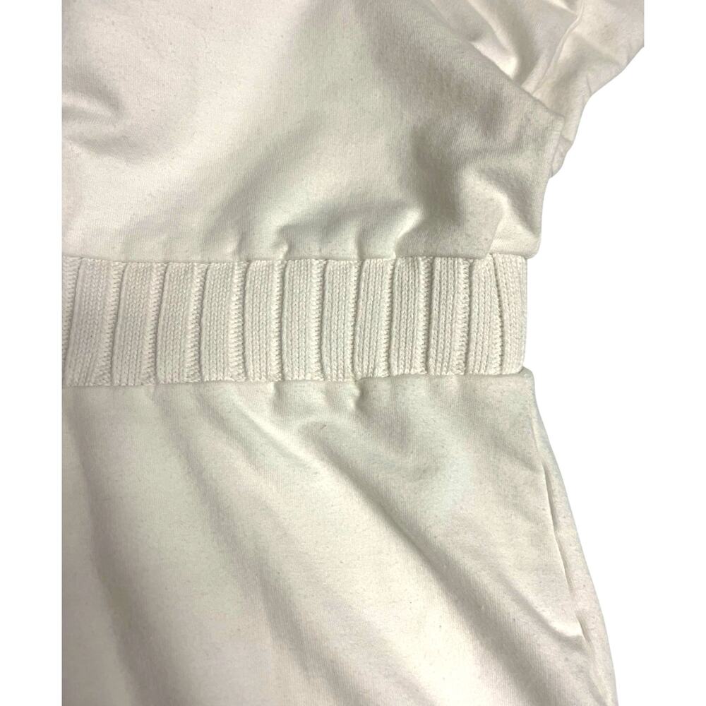 Anthropologie Sundays TORY Lounge Knit Jumpsuit | Sz S, Cream White NEW $211 - Picture 10 of 10